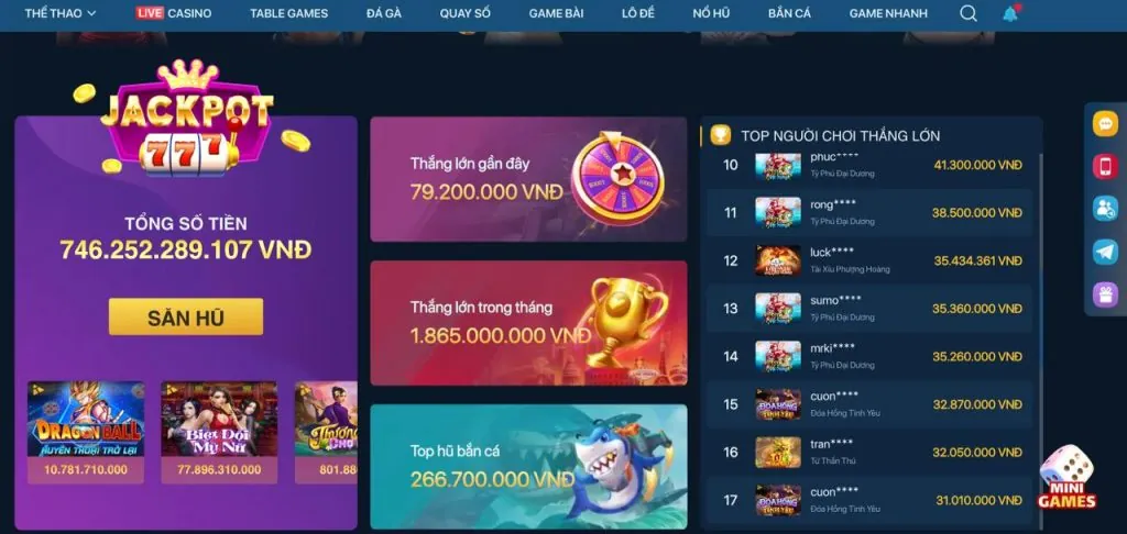 Hoàn trả cực cao