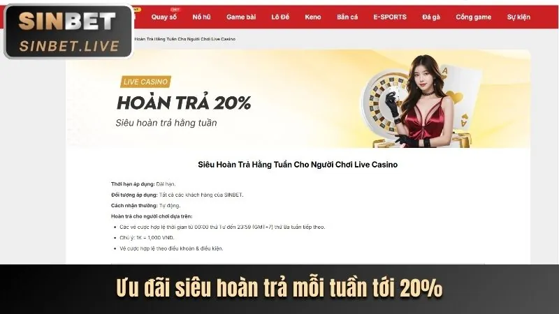 Ưu đãi nạp tiền
